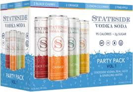 STATESIDE VODKA SODA PARTY PACK - 8 PACK